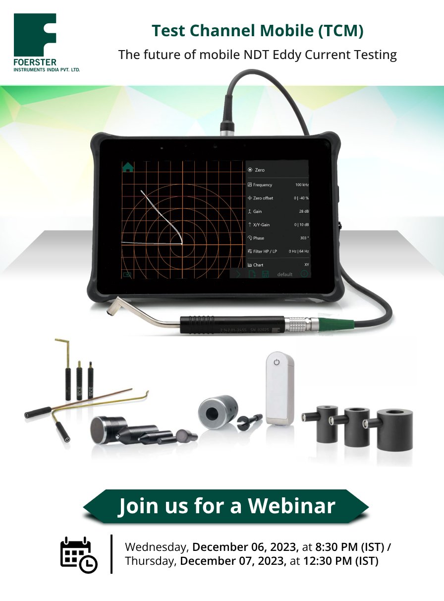 Join Our Exclusive Webinar: The Future of Mobile NDT eddy Current Testing