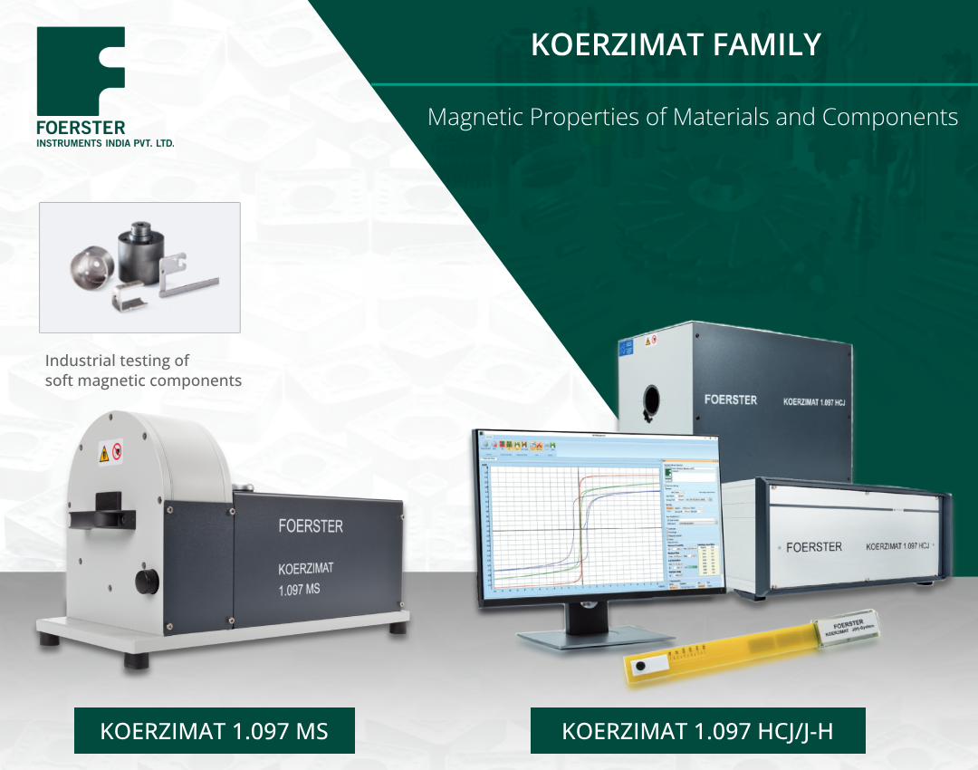 Magnetic Properties of Materials and Components KOERZIMAT Product family