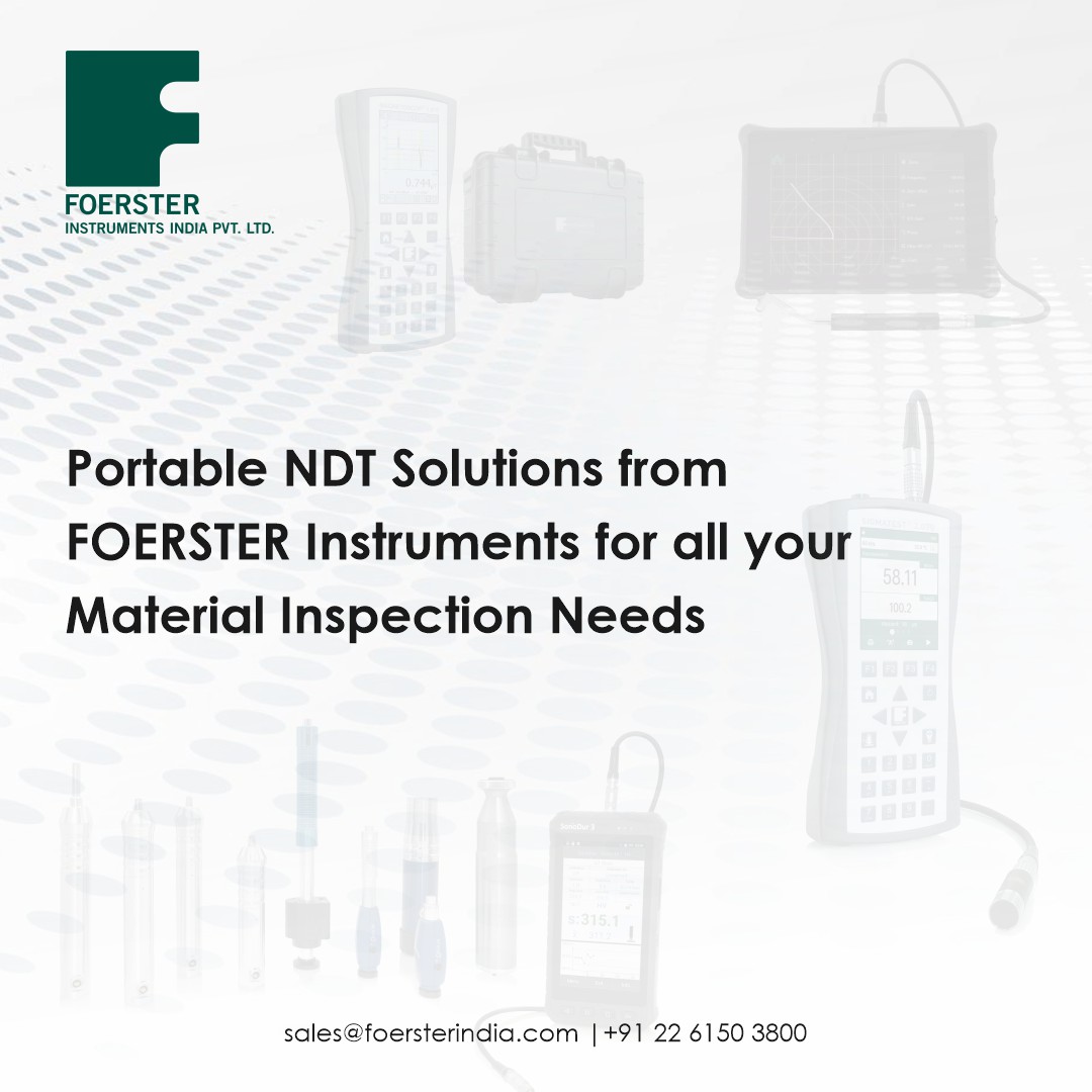 Portable NDT solution from Foerster Instruments for all your material inspection needs