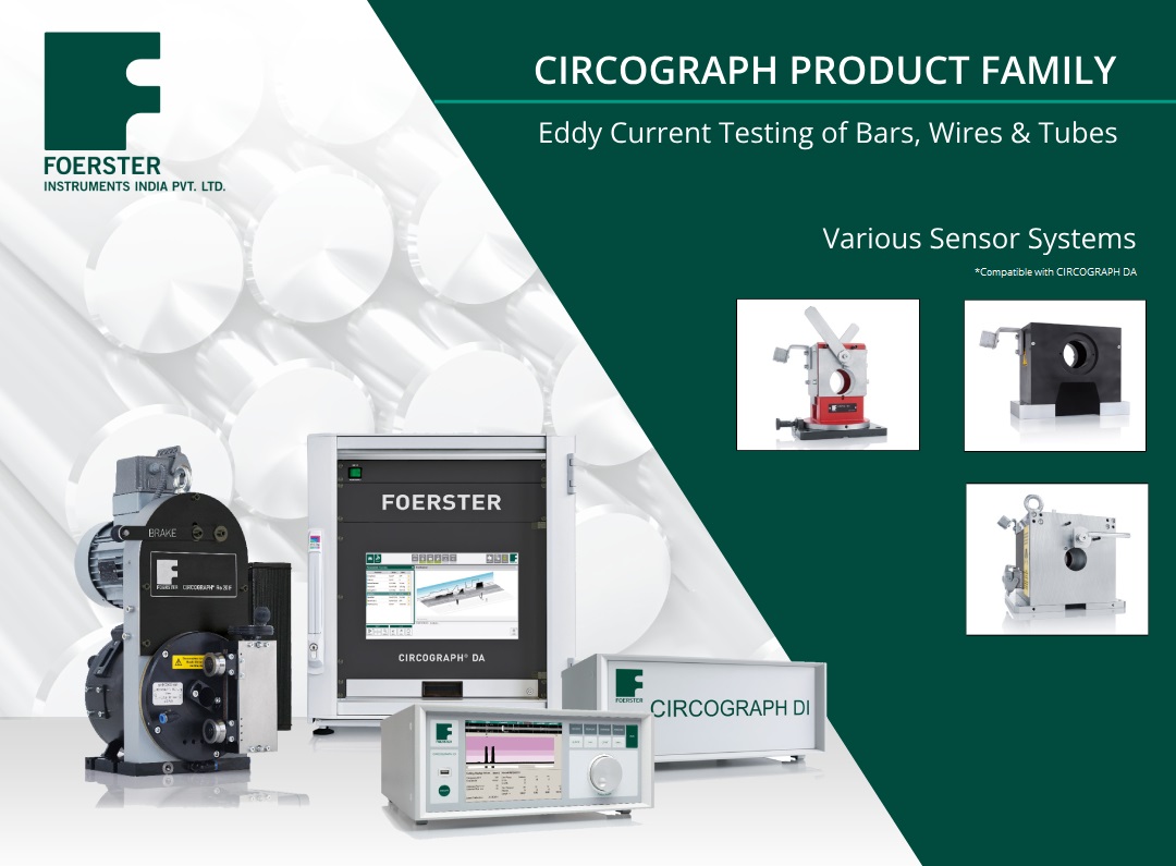 Eddy Current Testing of Bars, Wires & Tubes Using Circograph