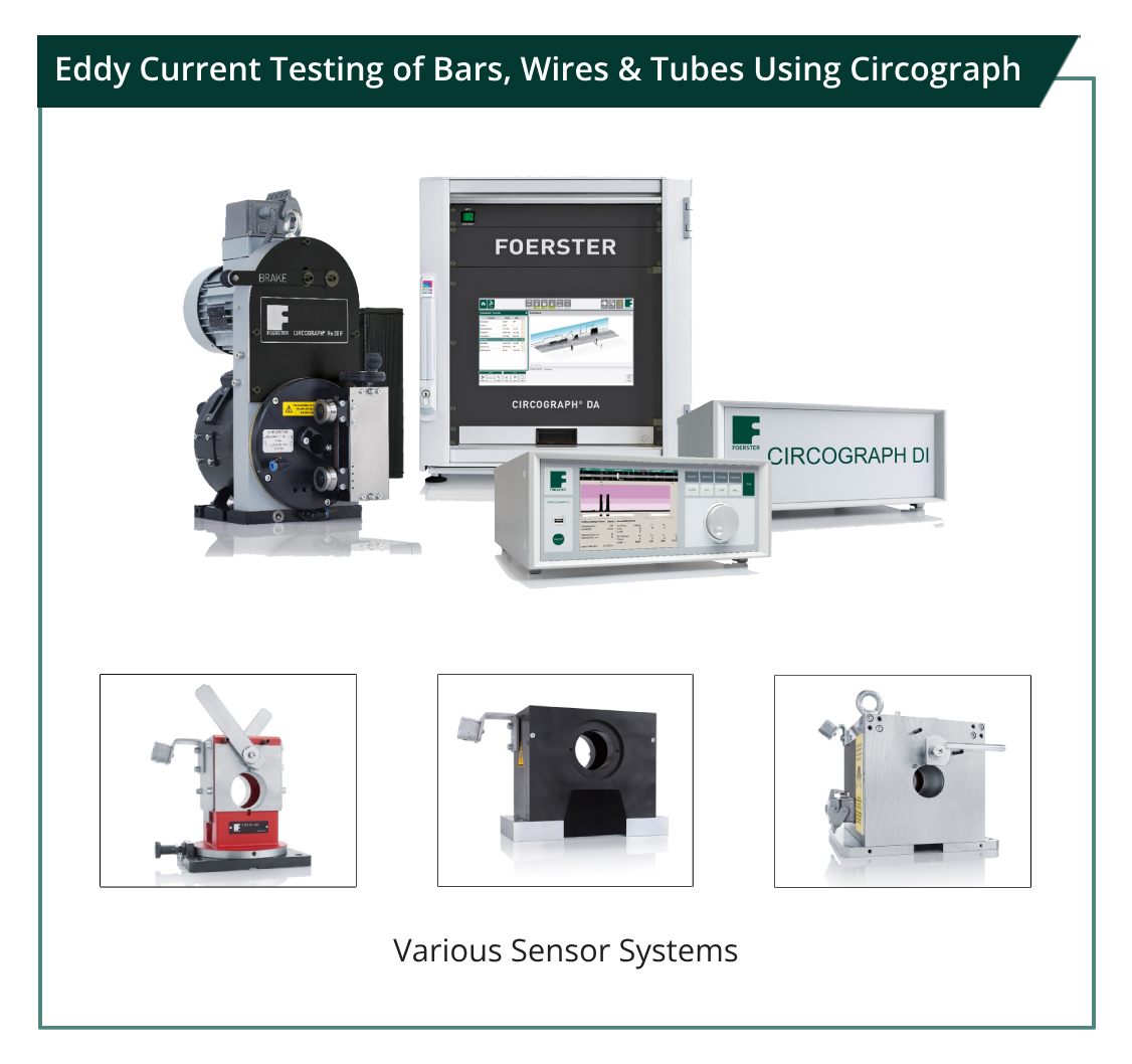 Eddy Current Testing of Bars, Wires & Tubes Using Circograph