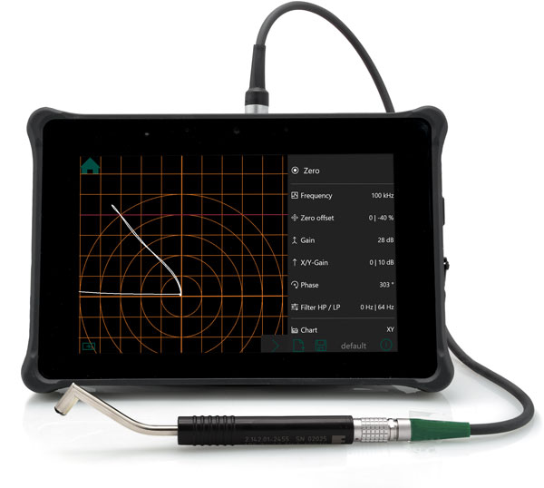 Portable Eddy Current Testing equipment - DEFECTOSCOP TCM